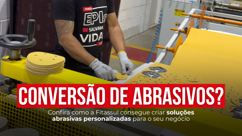 Tour pela fábrica de conversão de abrasivos da Fitassul
